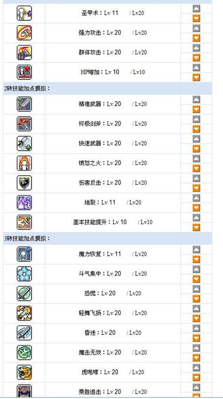 冒险岛英雄技能加点顺序？-冒险岛新手职业技能加点