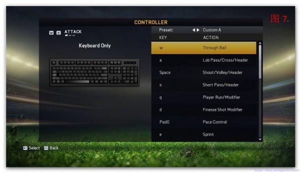 谁给下FIFA的键盘的键位设置和按键技巧？-fifa18新手目标第五个