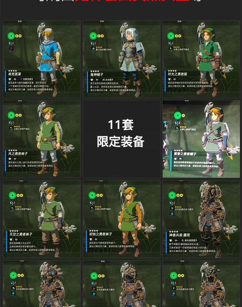 塞尔达旷野之息前期装备怎么搞？-塞尔达新手套装选择