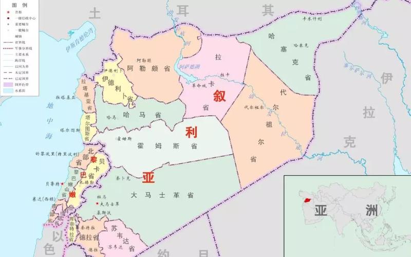 黎巴嫩在世界地图上的什么位置？-新手泰尔波斯