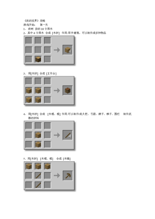 我的世界新手指南？-我的世界怎么玩新手教学