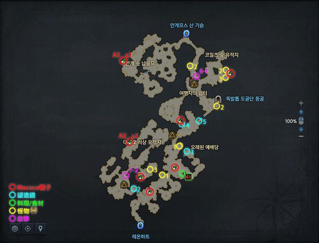 命运方舟植物采集哪个地图快？-方舟新手地图推荐