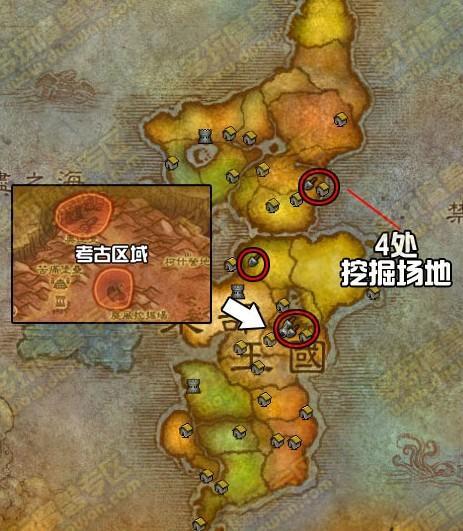 命运方舟新手考古去哪里？-魔兽世界考古新手