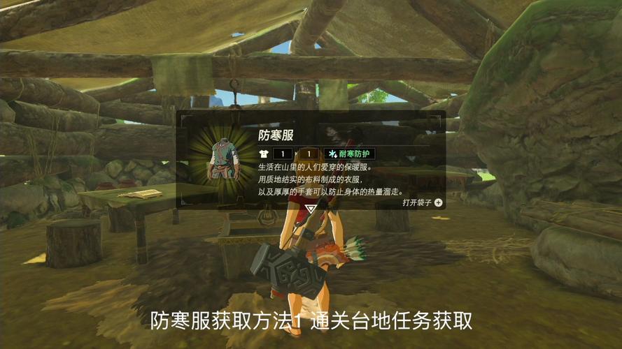 塞尔达御寒套装怎么拿？-塞尔达新手村哪里能拿御寒服
