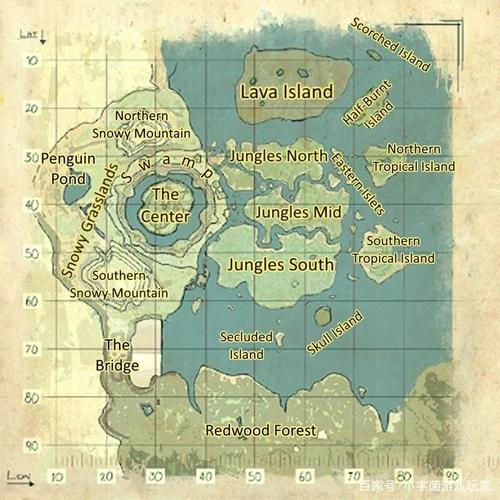 方舟中心岛地图的名字？-方舟ragnarok新手