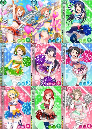 lovelive手游里的卡牌的绊？-lovelive新手游素材