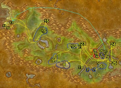 魔兽世界部落练级任务路线？-魔兽世界部落新手任务流程