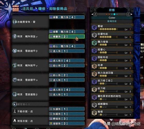 怪物猎人世界长枪出装？-怪物猎人世界新手长枪配装