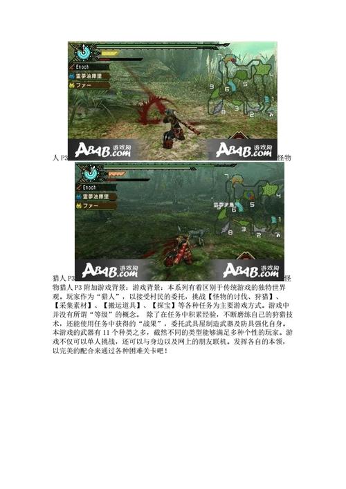 《怪物猎人P3》新手入门攻略？-新手猎人打法