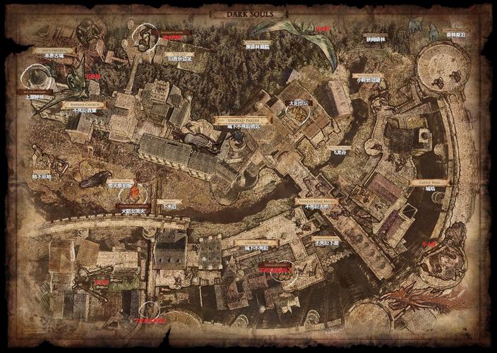 黑暗之魂3地图怎么样？-黑魂3新手全地图