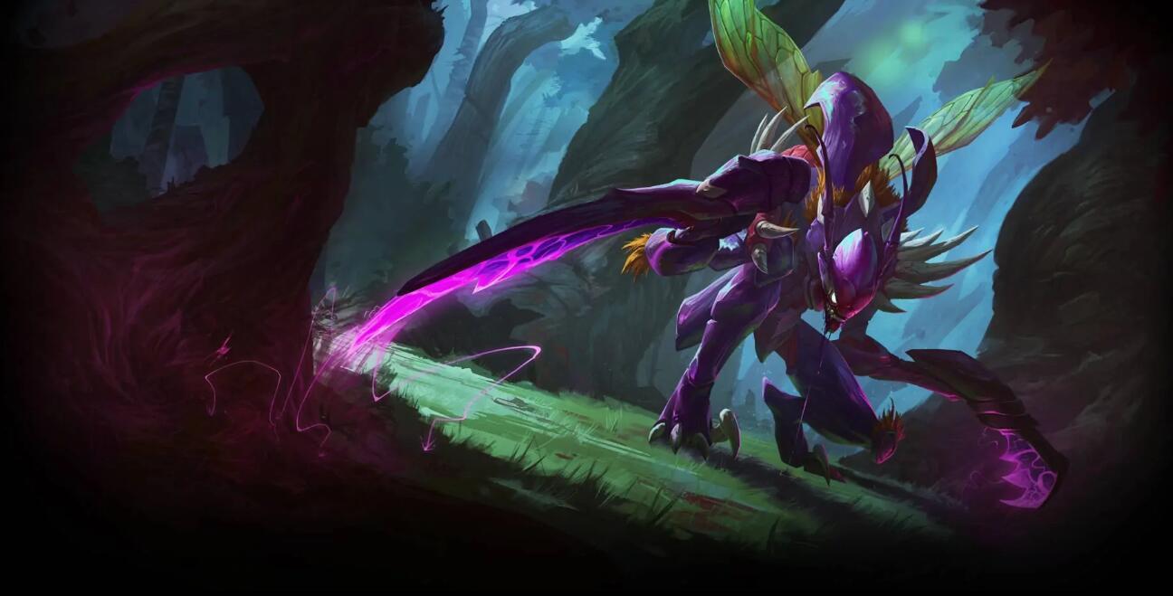 LOL,螳螂的这个皮肤是原计划吗？-lol新手获得螳螂的答题