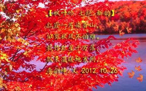 枫叶在古代诗词中有离别愁绪情感的诗句？-梦间集新手角色推荐