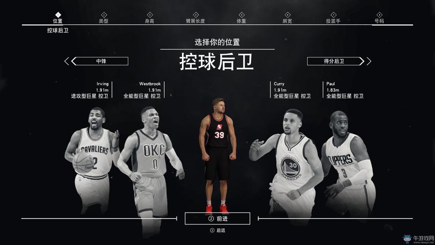 NBA2K17mc模式打什么位置好mc模式控球后卫小前锋玩法心得？-nba2k17 mc新手
