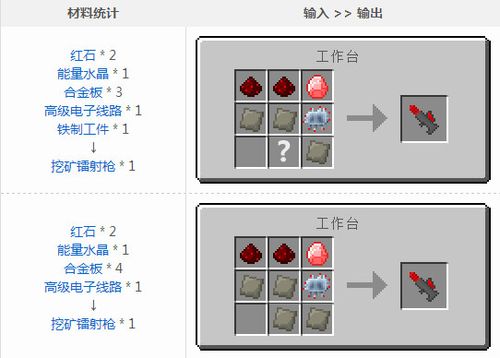 我的世界1.7.10工业2实验版的采矿镭射枪怎么做，注意是实验版？-工业2实验版新手教程