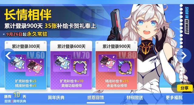 崩坏三为什么我没有新手补给？-崩坏3新手补给开什么