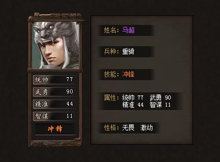 三国乱世马超在多少关？-三国乱世新手马超