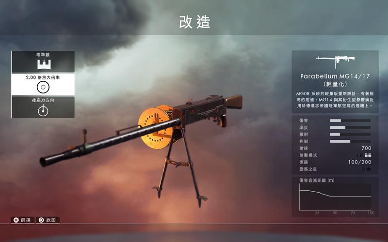 战地1的m1917机枪怎么解锁？-战地1机枪新手