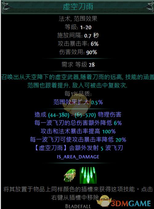 流放之路，灵投技能怎么才有元素效果？-流放之路元素新手技能