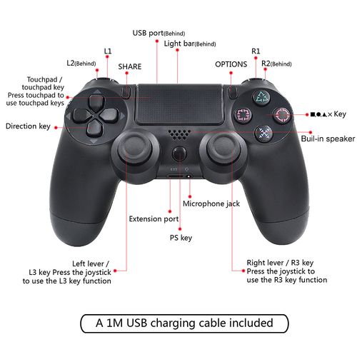 ps4第二个手柄连接方法？-ps4 双新手柄