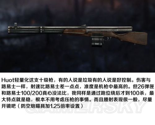 《战地1》新手玩法指南？-战地1什么枪适合新手