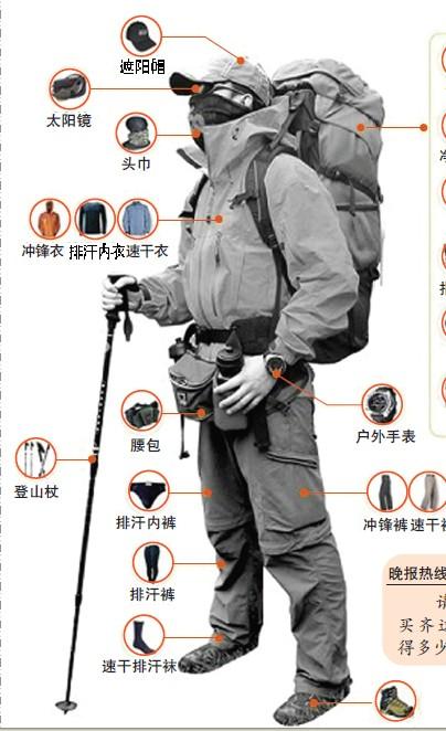 新手爬山必备装备？-新手登山路线指南