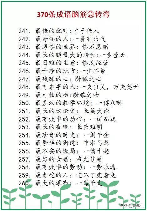 包含十个又的成语？-天天?灾? 老提示新手