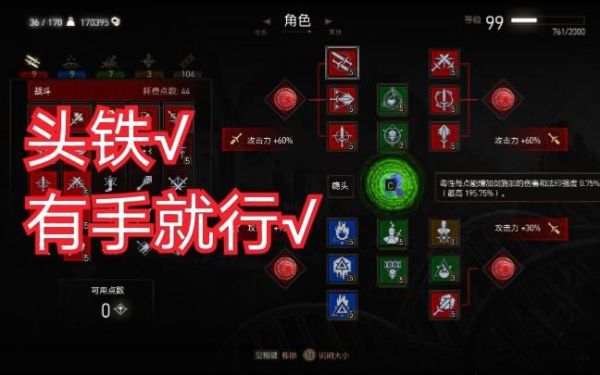 巫师3技能加点技巧？-巫师3新手初期加点