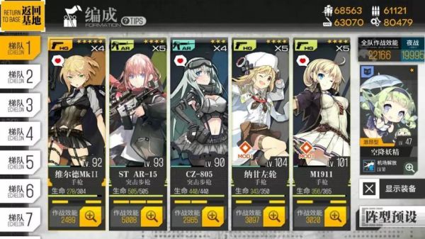 少女前线夜战阵容推荐？-少女前线新手必备
