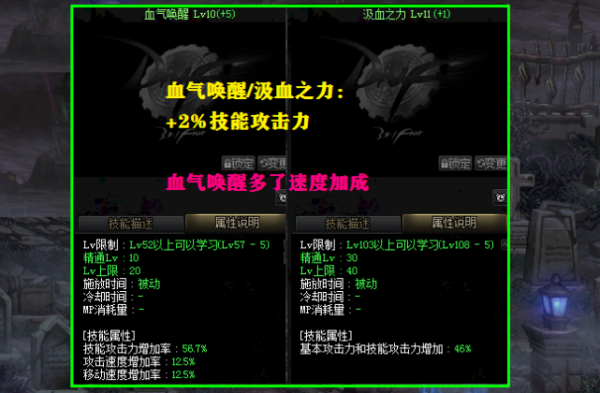 红眼上衣选汲血之力还是血气唤醒？-dnf 红眼