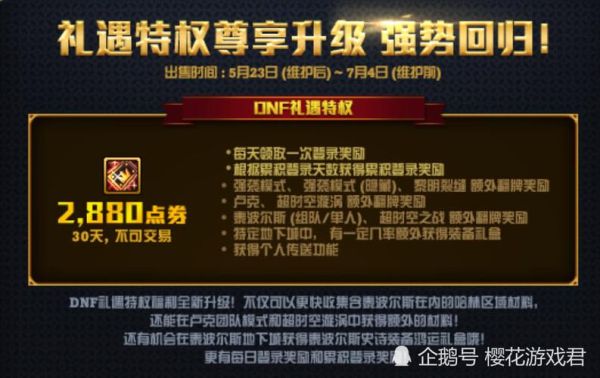 地下城回归奖励都有哪些？-dnf回归