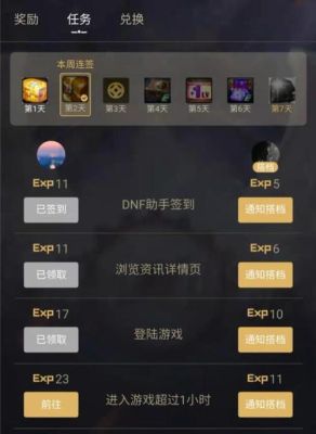 地下城助手编年史一天多少经验？-dnf助手怎么签到