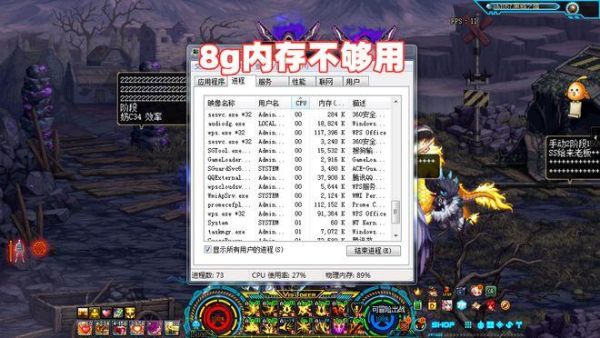 地下城16g内存够用吗？-dnf内存
