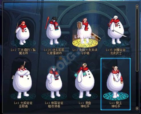 dnf雪人套叫什么？-dnf 雪人