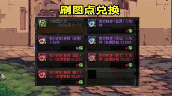 地下城贵族机要门票去哪换？-dnf马