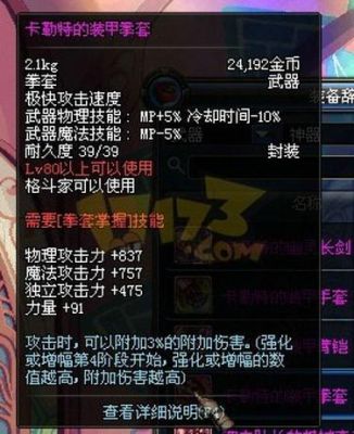 DNF里什么叫拳套掌握？-dnf拳套