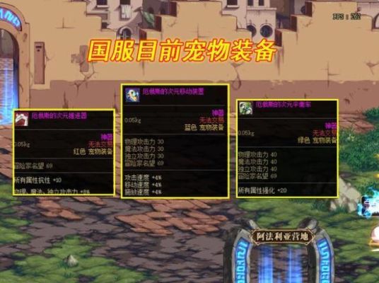 DNF宠物装备的属性是不是加到人物的身上？-dnf熊猫
