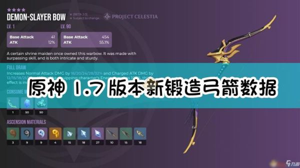 原神锻造弓箭武器排名？-dnf锻造武器