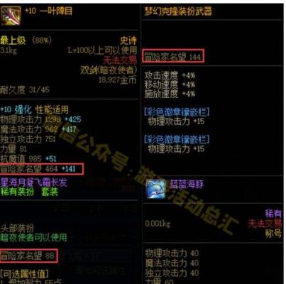 dnf武器为什么锻造冒险家名望未使适用？-dnf冒险家