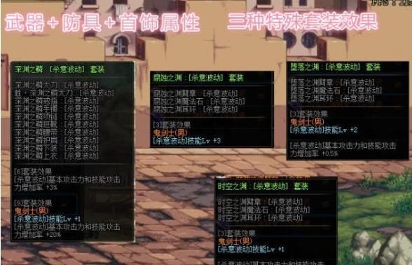 dnf瞎子杀意波动换装提升多少？-dnf瞎子换装