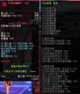 DNF巫女搬砖穿什么装备？-dnf缘定三生