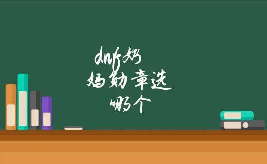 2023奶妈徽章怎么搭配？-dnf奶妈徽章