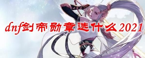 dnf剑帝徽章选择2021？-dnf剑帝徽章