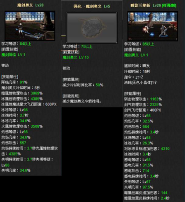 DNF剑宗魔剑奥义跟魔剑降临到底怎么加？-dnf剑宗魔剑降临