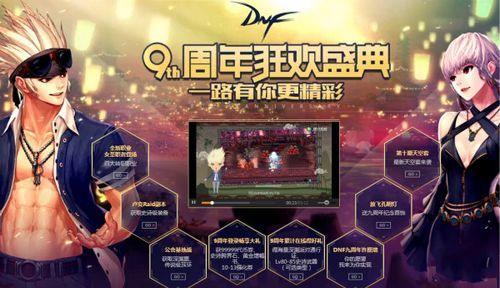 dnf周年庆活动怎么参与？-dnf9周年活动