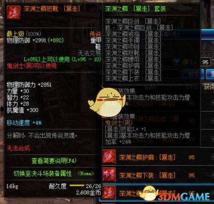 dnf深渊之鳞套装怎么登记？-dnf深渊光环