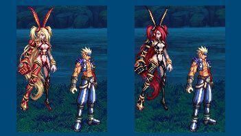 dnf2013新年礼包狂战赤血龙女好还是疯魔蓝灵龙女好他们的技能有什么不同谁的更好？-dnf狂战名字