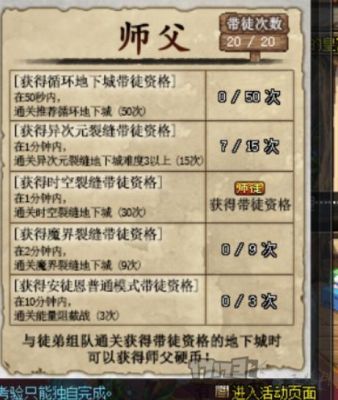 Dnf师徒任务一个星期能做多少次？-dnf师徒关系
