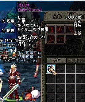 DNF梵风衣是什么？-dnf风衣
