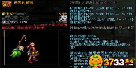 dnf世界树之精灵是毕业武器吗？-dnf祈祷