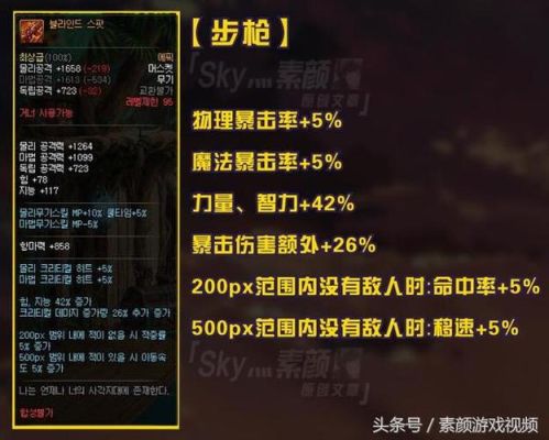 dnf男弹药增幅力量还是智力？-dnf弹药武器排行